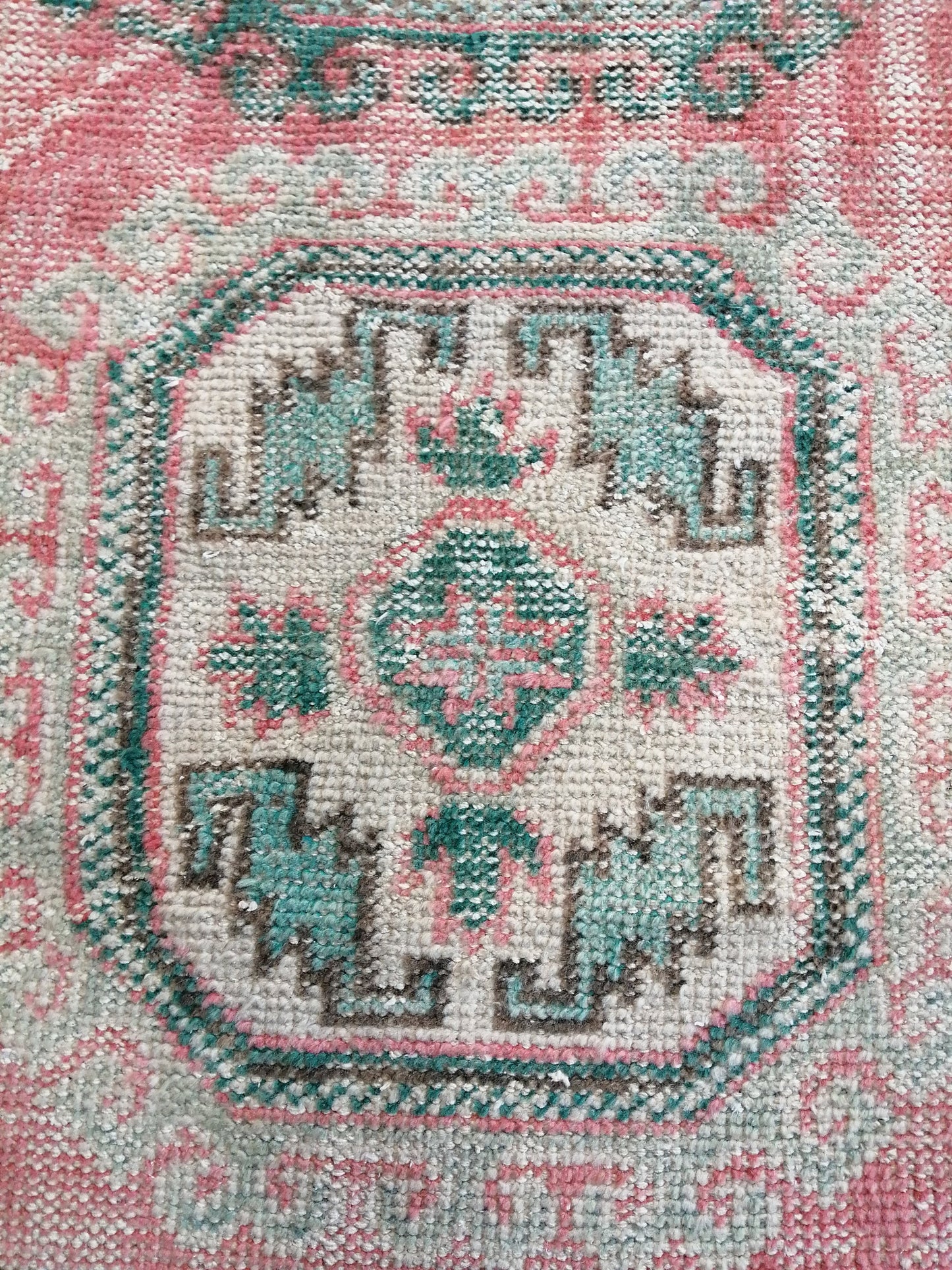 3x12 Oushak Runner Rug Turkish Runner Rug Pink Vintage Runner Rug Hallway Runner Rug Kitchen Runner Rug Wool Runner Rug Wool Rug