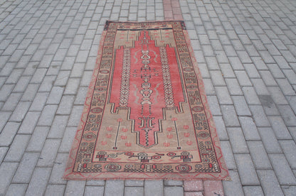 Rug, Eclectic Rug, Turkish Rugs, Oushak Rug,Bohemian Rug, Rug Runner, Rugs Runner, Turkish Rug , Farmhouse Rug, Vintage Rug, Hand Made Rug