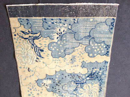 3x7 Turkish Rug, Oushak Rug, Rustic Oushak Rug, Wool Oushak Rug, Oushak Runner Rugs, Farmhouse Rug, Vintage Rug, Hand Made Rug