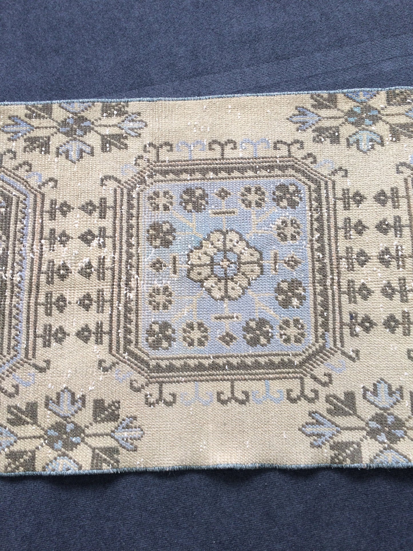 12 X 2.7 FT Oushak Runner Turkish Runner Rug Vintage Runner Rug Hallway Runner Rug Turkish Rug Runner Wool Runner Rug Wool Oushak Rug