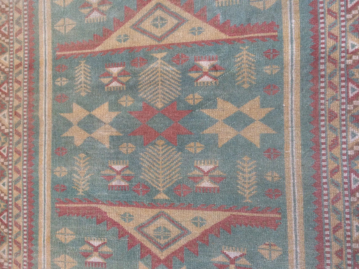 Turkish Rug, Oushak Rug, Rustic Oushak Rug, Wool Oushak Rug, Oushak Runner Rugs, Farmhouse Rug, Vintage Rug, Minimalist Rug, Hand Made Rug