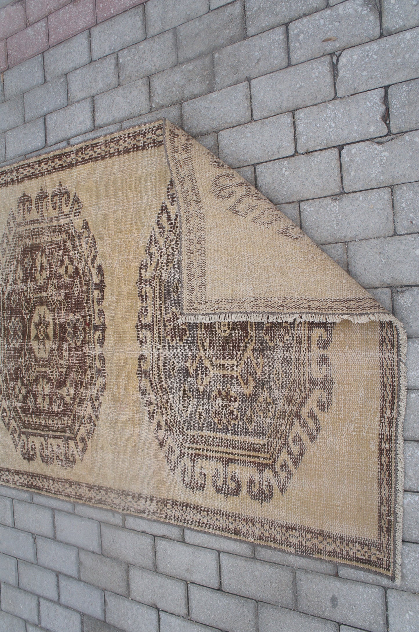 3x11 Oushak  Runner Hallway Long Runner Rug, Oushak Runner Rug, Bohemian Rug, Vintage Rug, Farmhouse Runner Rug, Wool Runner Rug