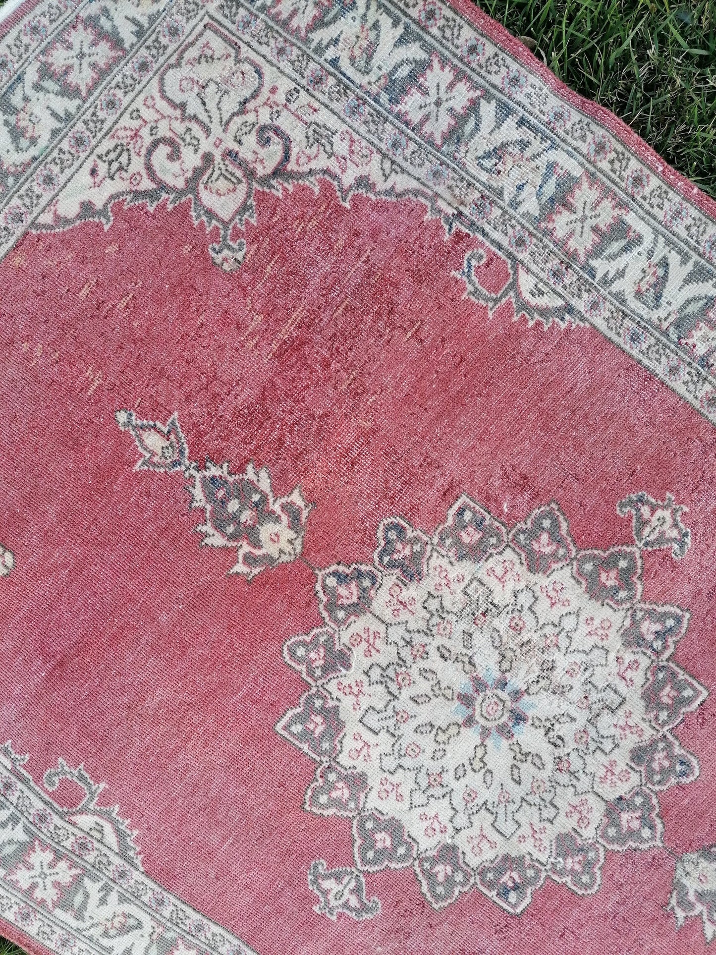 Runner rug,8'5x3' turkish runner rug, hallway runner rug,kitchen runner rug, vintage runner rug,oushak runner rug, runer,