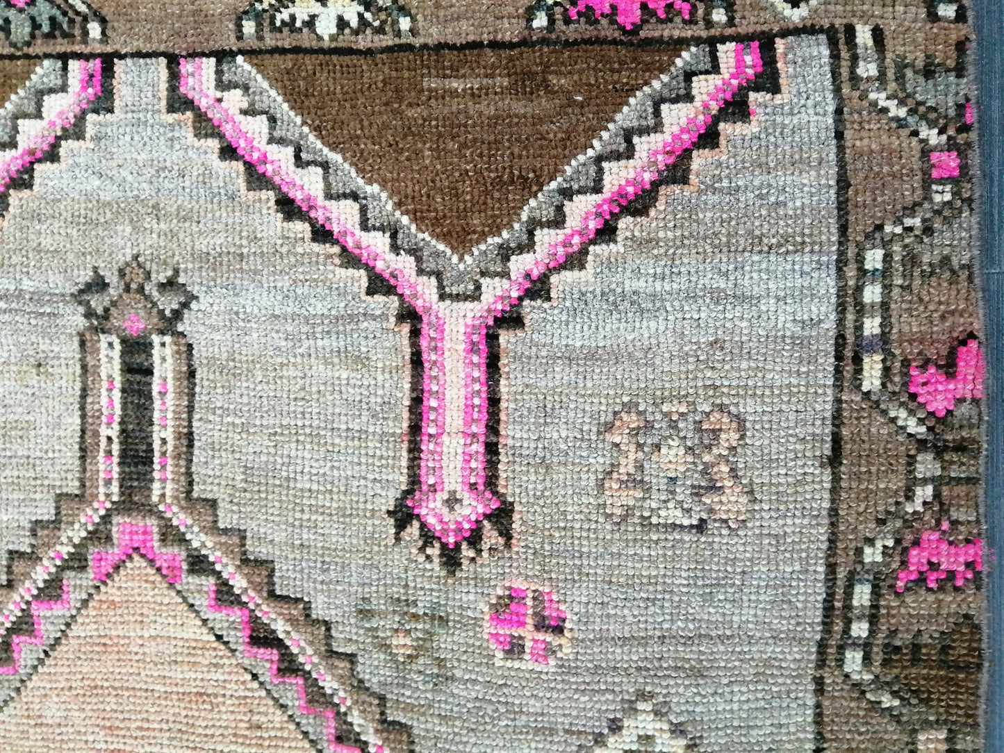 11.4 x 3.8 WOOL Oushak Runner Rug Turkish Runner Rug Vintage Runner Rug Hallway Runner Rug Kitchen Runner Rug Wool Runner Rug Wool Oushak