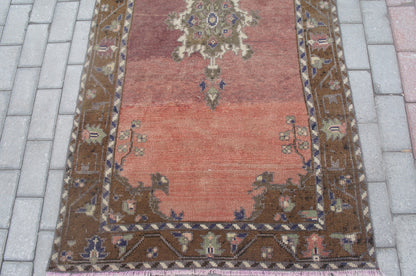 Vintage Rug, turkish Rug, Oushak Rug, Hand woven Rug, Rugs, Nomad Rug, Kitchen Rug, Bohemian rug, rustic rug, eclectic rug, muted rug