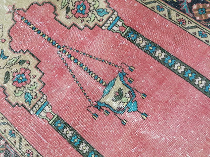 5.8 x 3.8 Rugs, Hand Made Rug, Oushak Rug, Rustic Rug, Bohemian Rug, Rug Runner, Turkish Rug, Farmhouse Rug, Vintage Rug, Wool rug