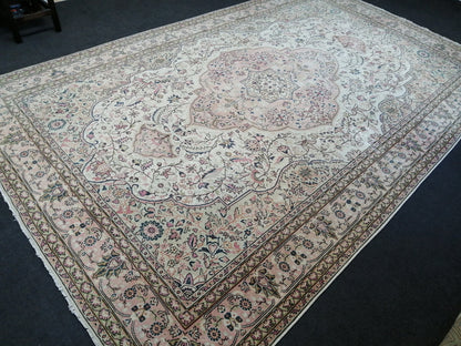 6.7 x 10.7 Large  OUSHAK RUG TURKISH Oushak Rug Vintage Oushak quality Rug Vintage Runner Rug Wool Oushak Rug Hand Made Rugs Vintage  Rug