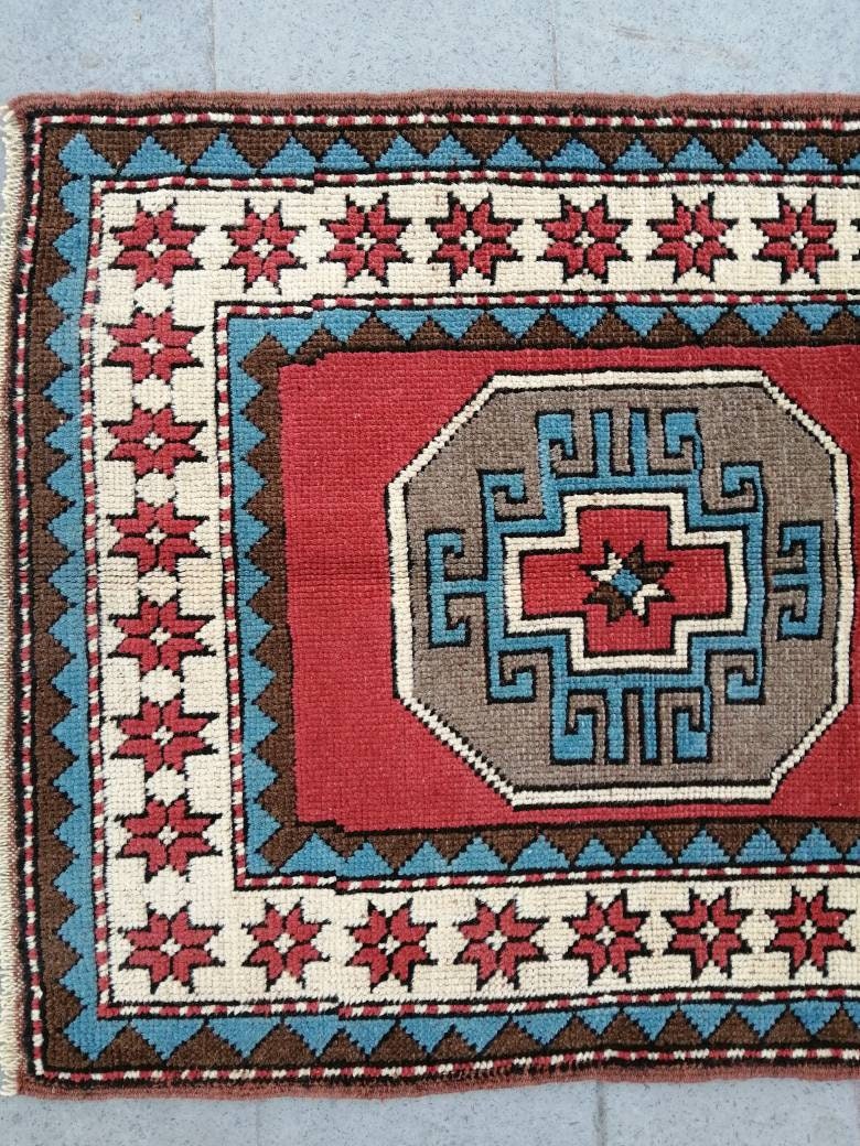 XL Turkish Runner Rug 2.8 x 13 Vintage Runner Rug Hallway Runner Rug Kitchen Runner Rug Staircase l Runner Rug Extra Long Oushak Runner