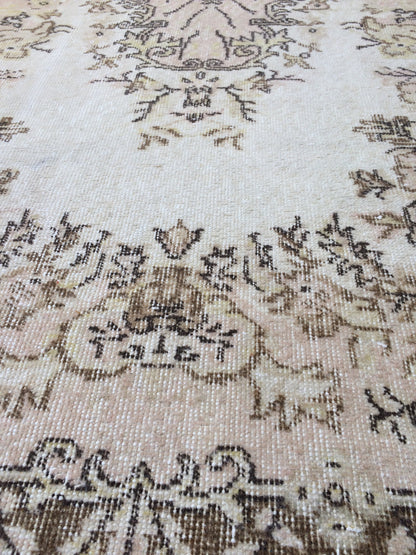 Oushak Runner Rug Turkish Runner Rug Vintage Runner Rug Hallway Runner Rug Kitchen Runner Rug Wool Runner Rug Wool Oushak Rug