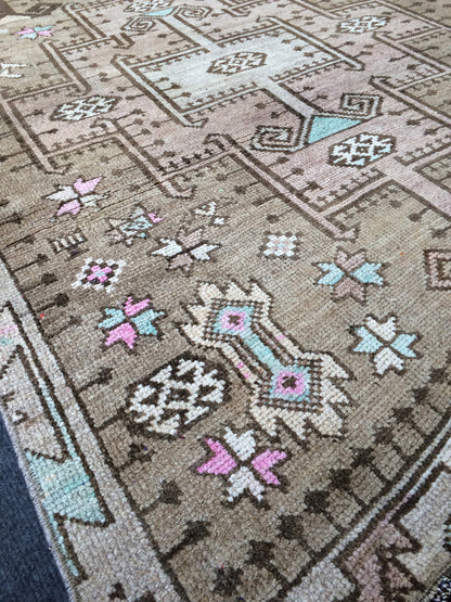 12.3 X 3.10 Oushak Runner Rug Turkish Runner Rug Vintage Runner Rug Hallway Runner Rug Kitchen Runner Rug Wool Runner Rug Wool Oushak Rug