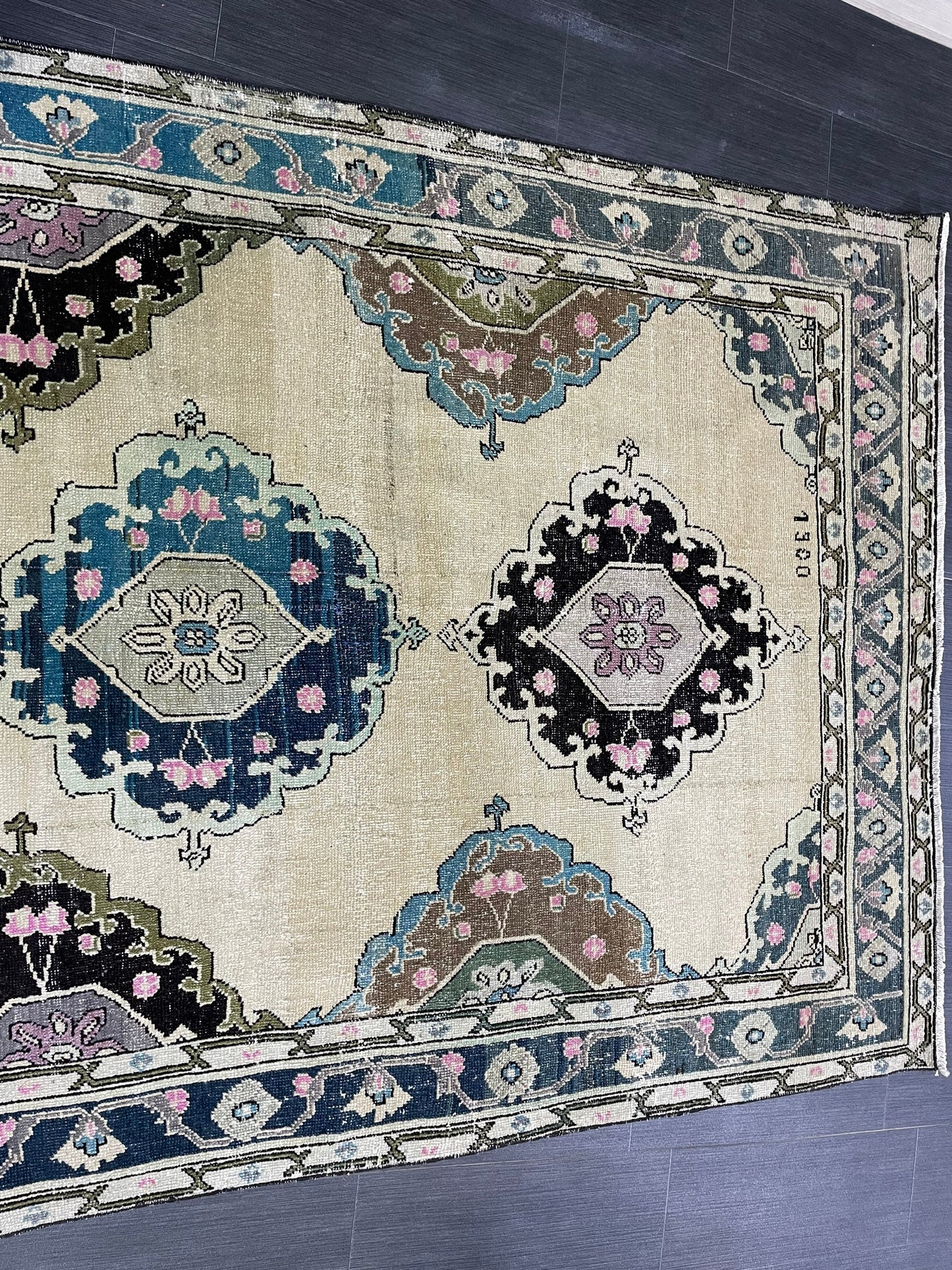 Antique Rug, TURKISH RUG, VINTAGE Rug, Living Room4.9 x 7.9 Rug, Oushak Rug, Handmade Rug, Earth Tones rug, Persian Rug, farmhouse rug