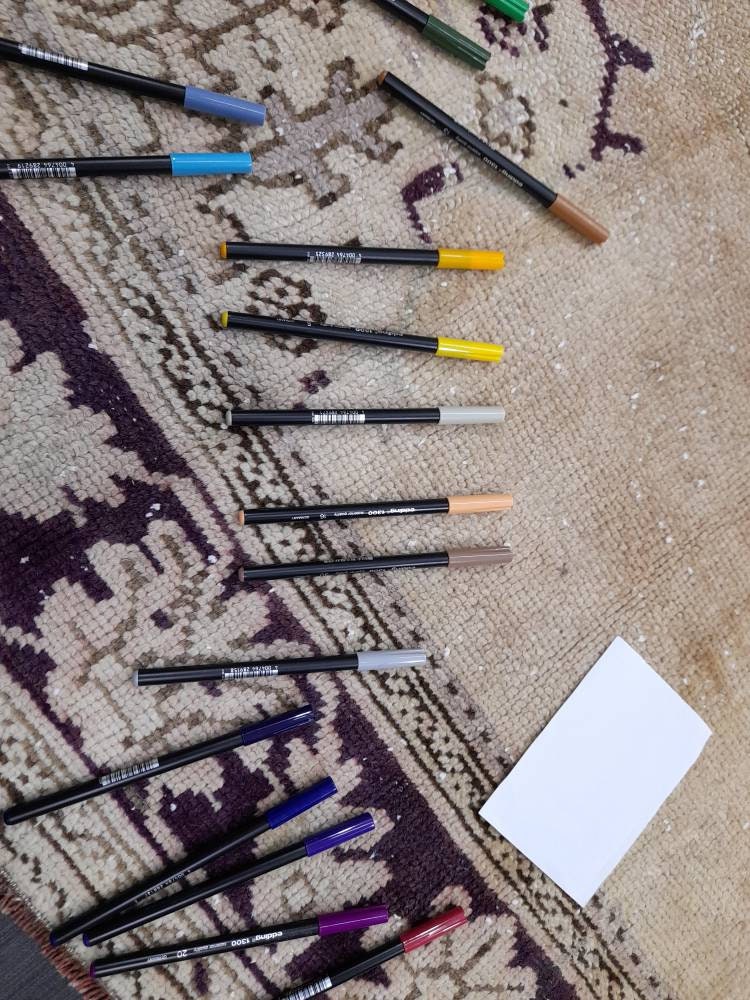 ANTIQUE OushakRug Muted Turkish Wool Rug Vintage 8x10 Rug Persian Rug Muted Oriental Rug Wool Purple Hand Knotted Rug