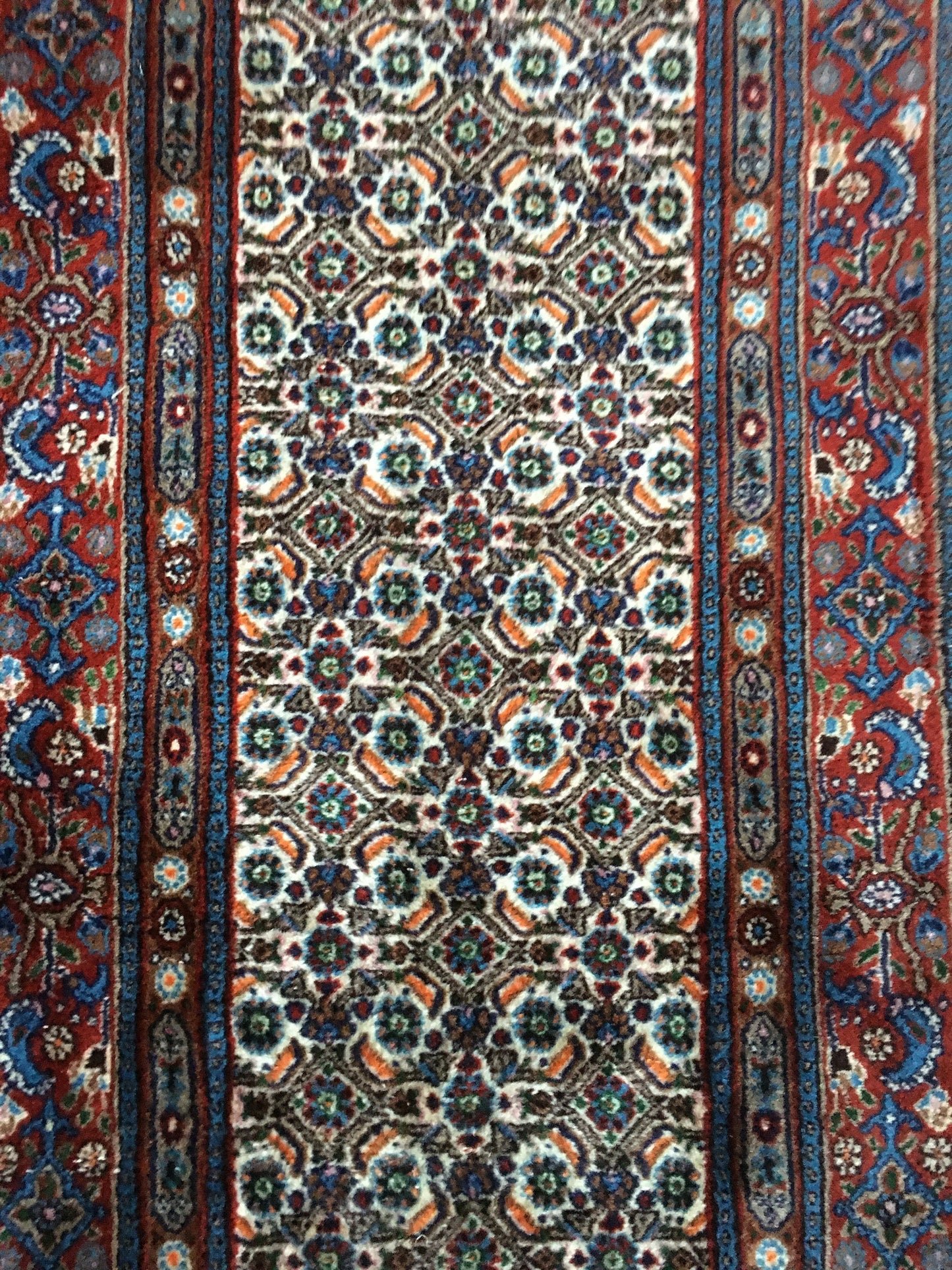 3x6 feet vintage wool long runnner rug, handmade blue kitchen floor long runner, bedroom area mini runner, bathroom mini runner,bohemian rug