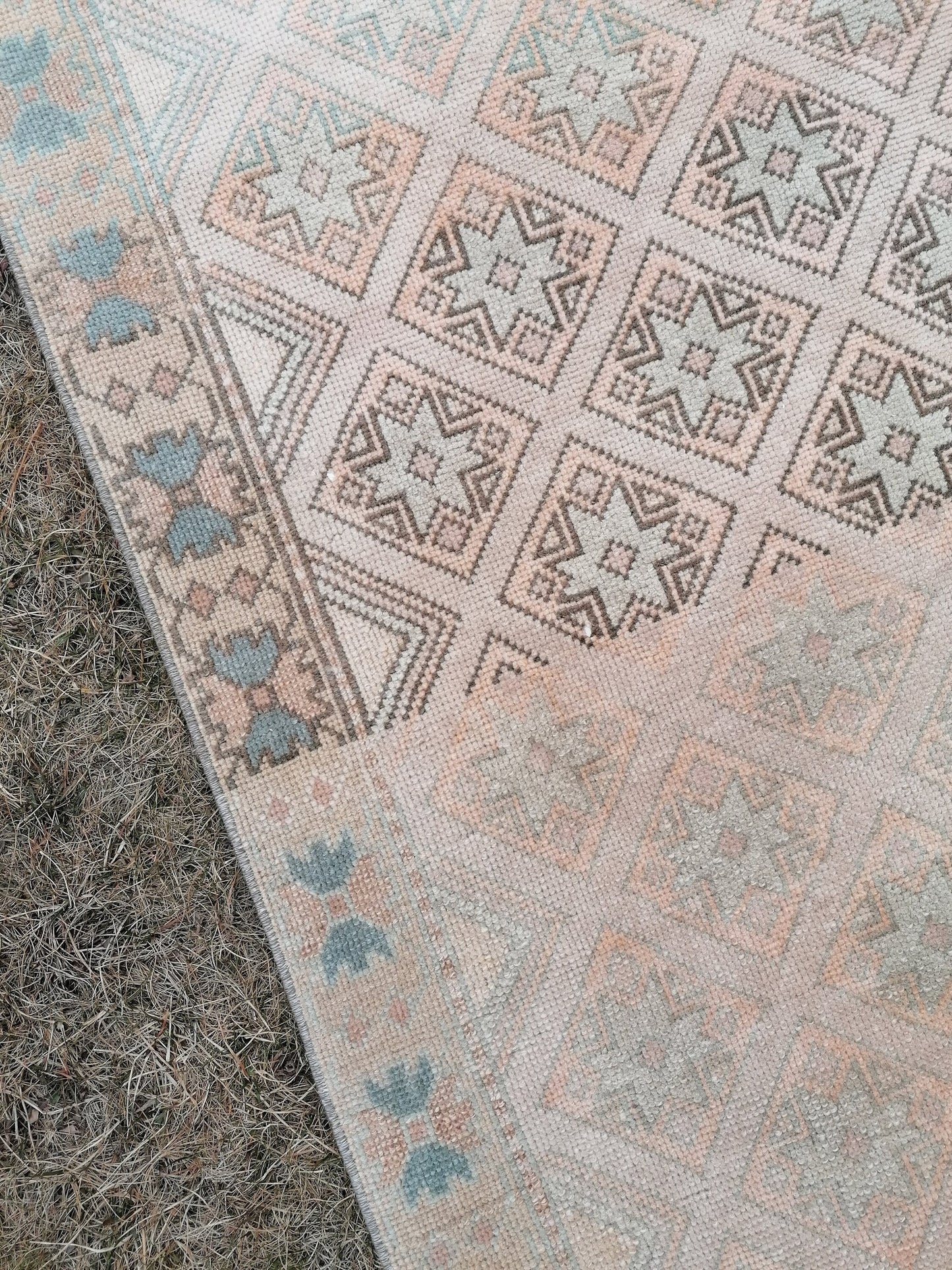 3.6 x 6.10 ft Vıntage rug, turkısh rug, wool handmade rug