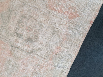 Turkish rug, vintage turkish rug,oushak vintage rug,vintage rug,kitchen rug, vintage anatolian rug,unique hand made bohemian 6'5x4'2