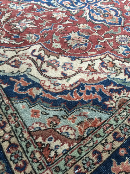 10 X 6.6 Persian RUG Oushak Rug Vintage Rug Vintage Persian Wool Oushak Rug Hand Made Rugs 7x10 Vintage Turkish Rug Oriental Rug