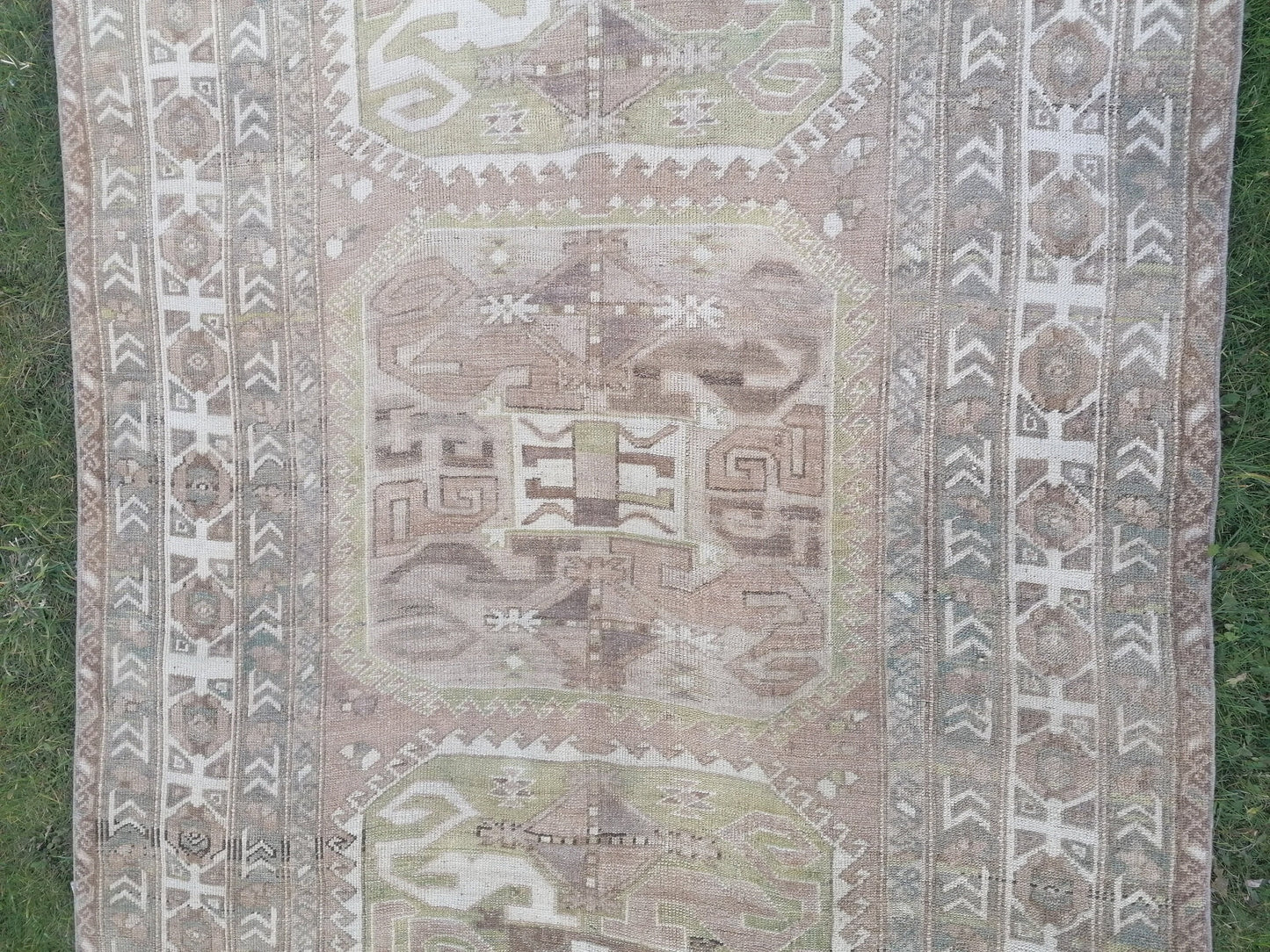 Oushak rug vintage oushak rug unique hand made 8'4x5'