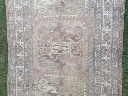 Oushak rug vintage oushak rug unique hand made 8'4x5'