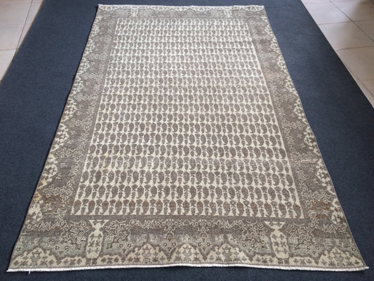 Persian RUG TURKISH Oushak Rug Vintage Oushak Runner Rug Vintage  Rug Wool Oushak Rug Hand Made Rugs Vintage Turkish Rug