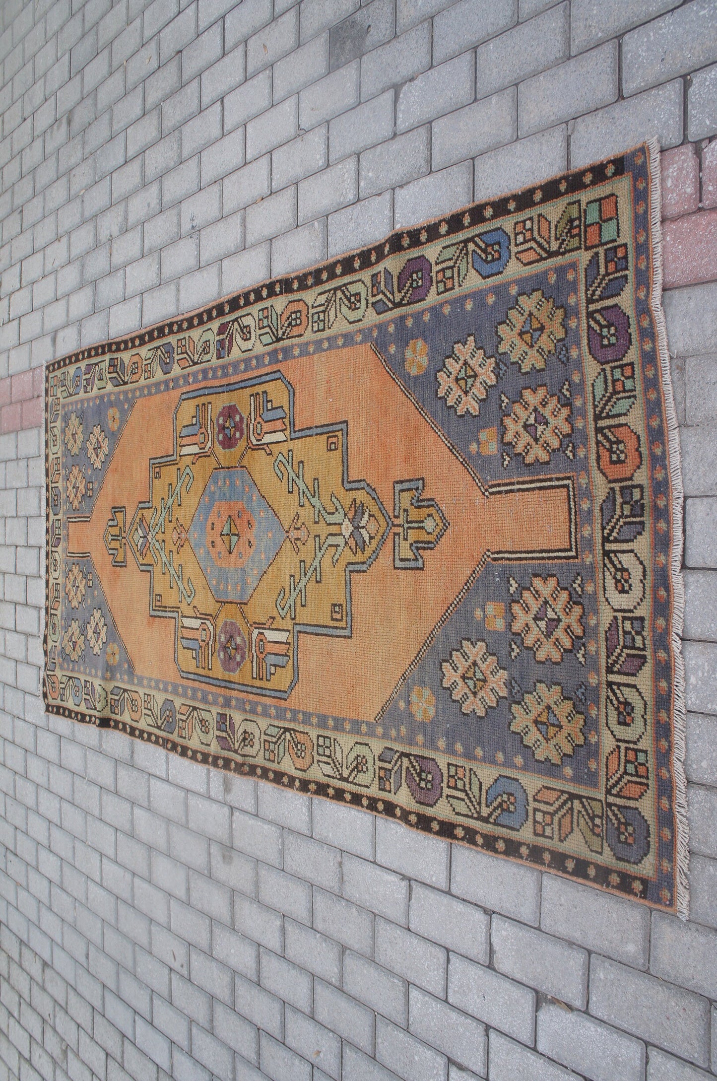 Vintage Rug  TurkishRug  Oushak Rug Oushak Rug Turkish Rug, Wool Oushak Rug, Turkish Oushak Rug