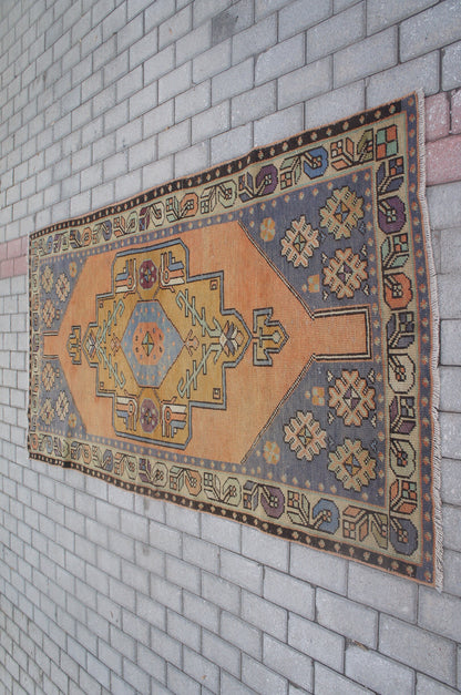 Vintage Rug  TurkishRug  Oushak Rug Oushak Rug Turkish Rug, Wool Oushak Rug, Turkish Oushak Rug