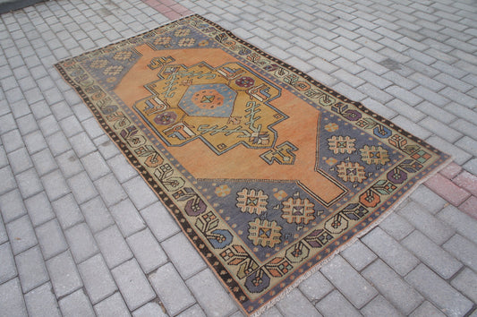 Vintage Rug  TurkishRug  Oushak Rug Oushak Rug Turkish Rug, Wool Oushak Rug, Turkish Oushak Rug
