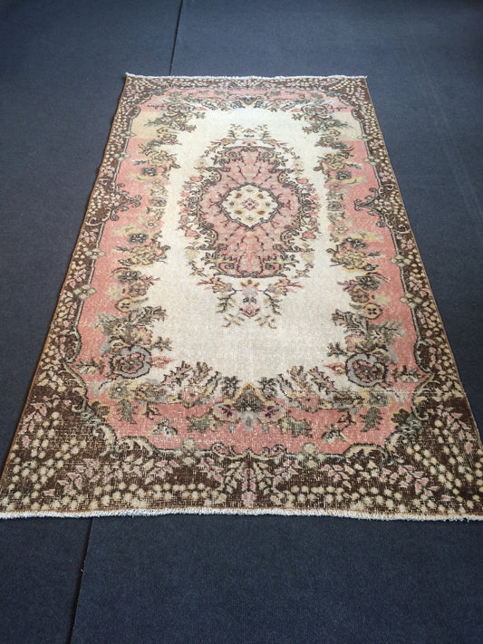 Light Pink Rug,Bohemian Rug,Big Area Rug,Antique Rug,Oushak antique Rug,Hand woven Rug,Weaving Rug,Ethnic Rug,Kitchen Rug