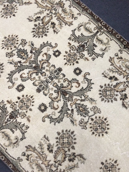 French Inspired Fleur-de-lis  Motif Minimalist Rug,Bohemian Rug,Big Area Rug,Antique Rug,Oushak antique Rug,Hand woven Rug,Weaving Rug