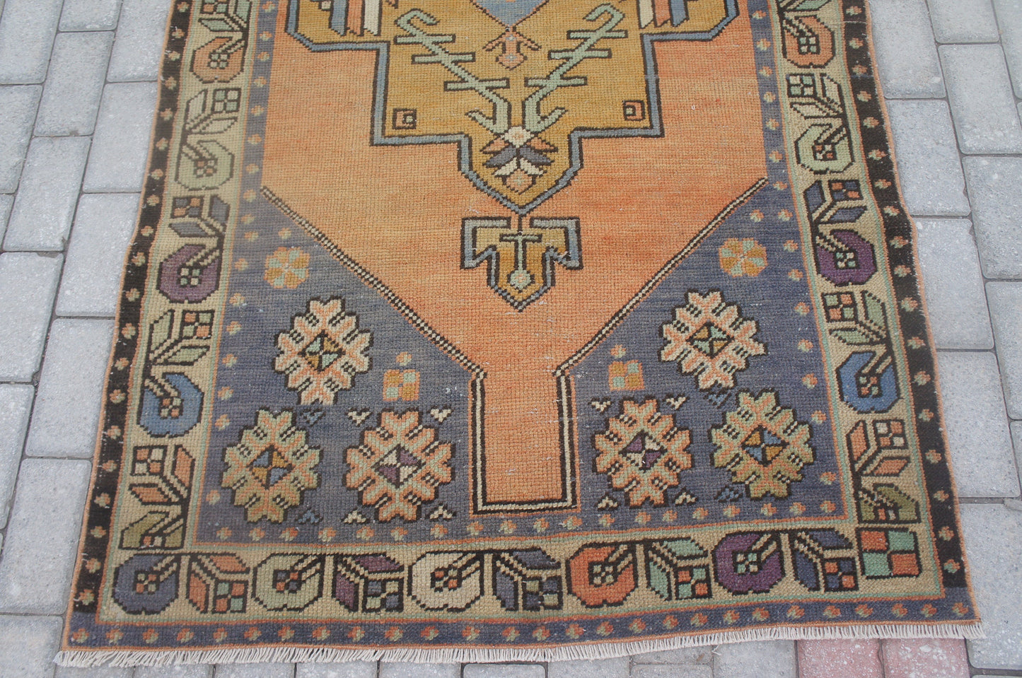 Vintage Rug  TurkishRug  Oushak Rug Oushak Rug Turkish Rug, Wool Oushak Rug, Turkish Oushak Rug