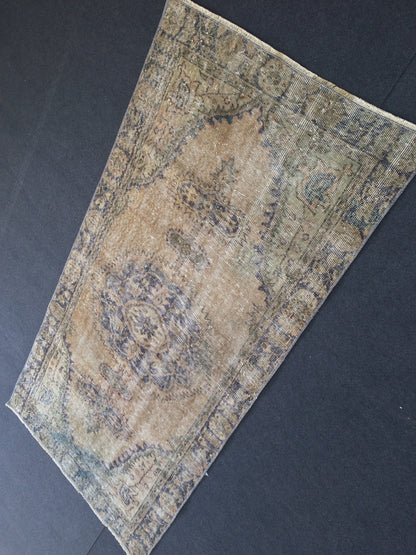 Vintage  Rug Turkish  Rug, Rusric Rug, Oushak Rug, Hand Made Rug, eclectic rug,