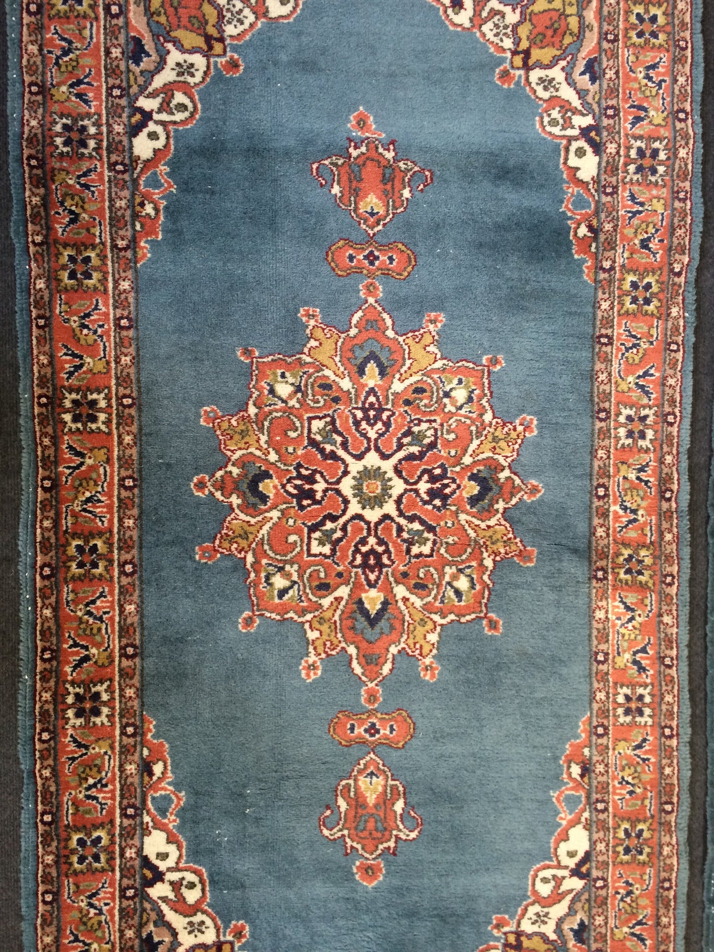 TWIN TURKISH Rug, Handmade Rug, Wool Oushak Rug, Farmhouse Rug