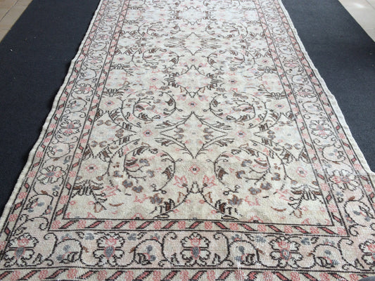 4 x 7 Vintage  Turkish Rugs Muted Vintage Oushak Rugs  Turkish  Rug, Boho Rug, Oushak Rug, Wool Rugs, Shabbychic Rug, Farmhouse Rugs