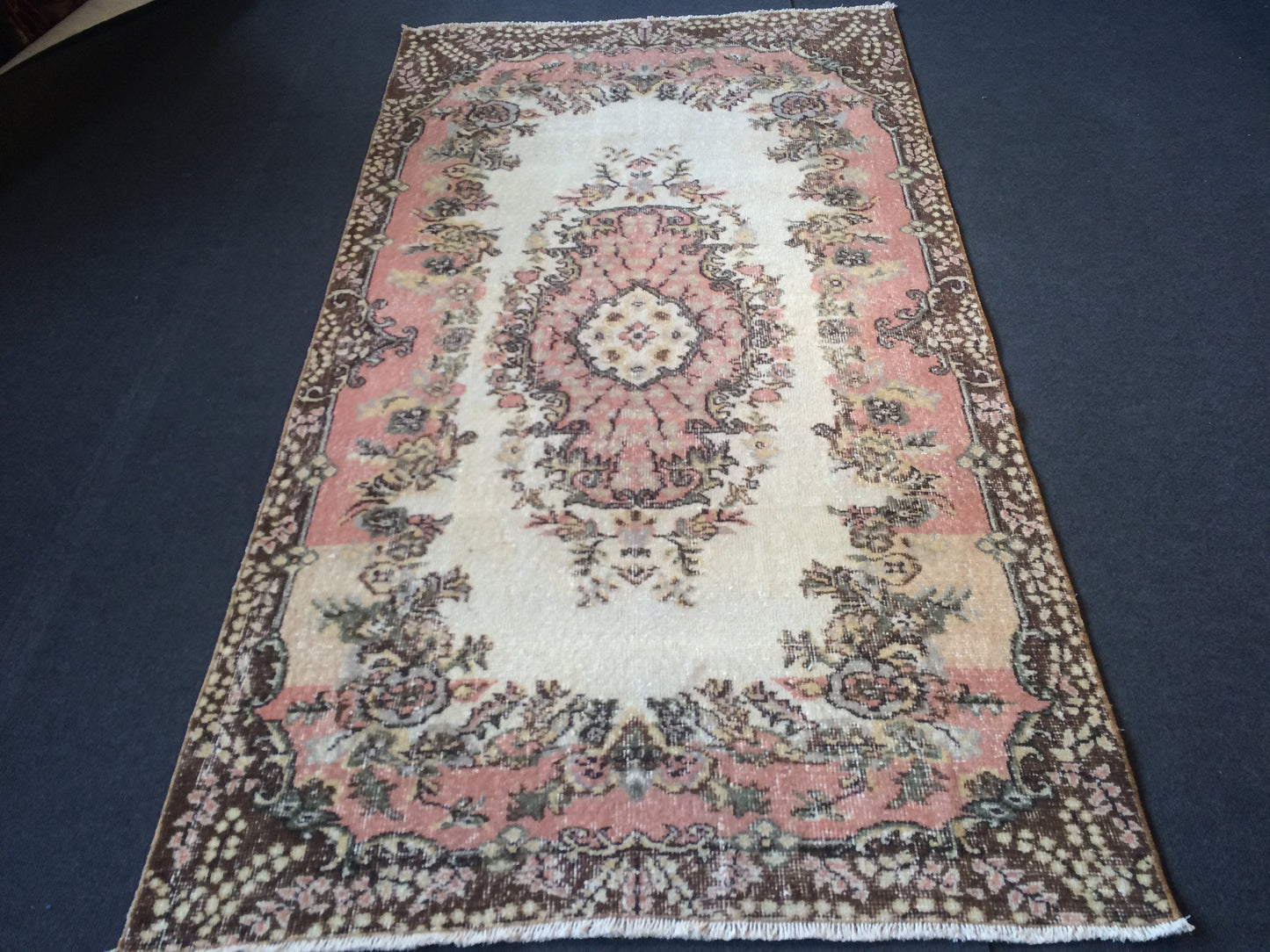 Light Pink Rug,Bohemian Rug,Big Area Rug,Antique Rug,Oushak antique Rug,Hand woven Rug,Weaving Rug,Ethnic Rug,Kitchen Rug