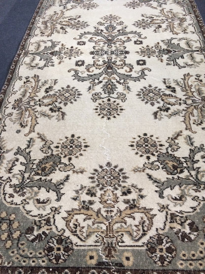 French Inspired Fleur-de-lis  Motif Minimalist Rug,Bohemian Rug,Big Area Rug,Antique Rug,Oushak antique Rug,Hand woven Rug,Weaving Rug