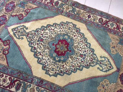 Turkish Rugs,  Oushak Rug, Hand Knotted Rug, Wool Persian Rug,Handmade Rug,