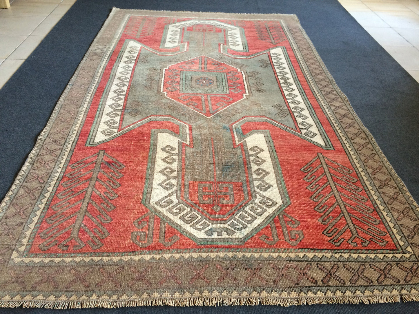 Turkish Rug, Oushak Rug, Oushak Rugs, Farmhouse Rug, Vintage Rug, Hand Made Rug