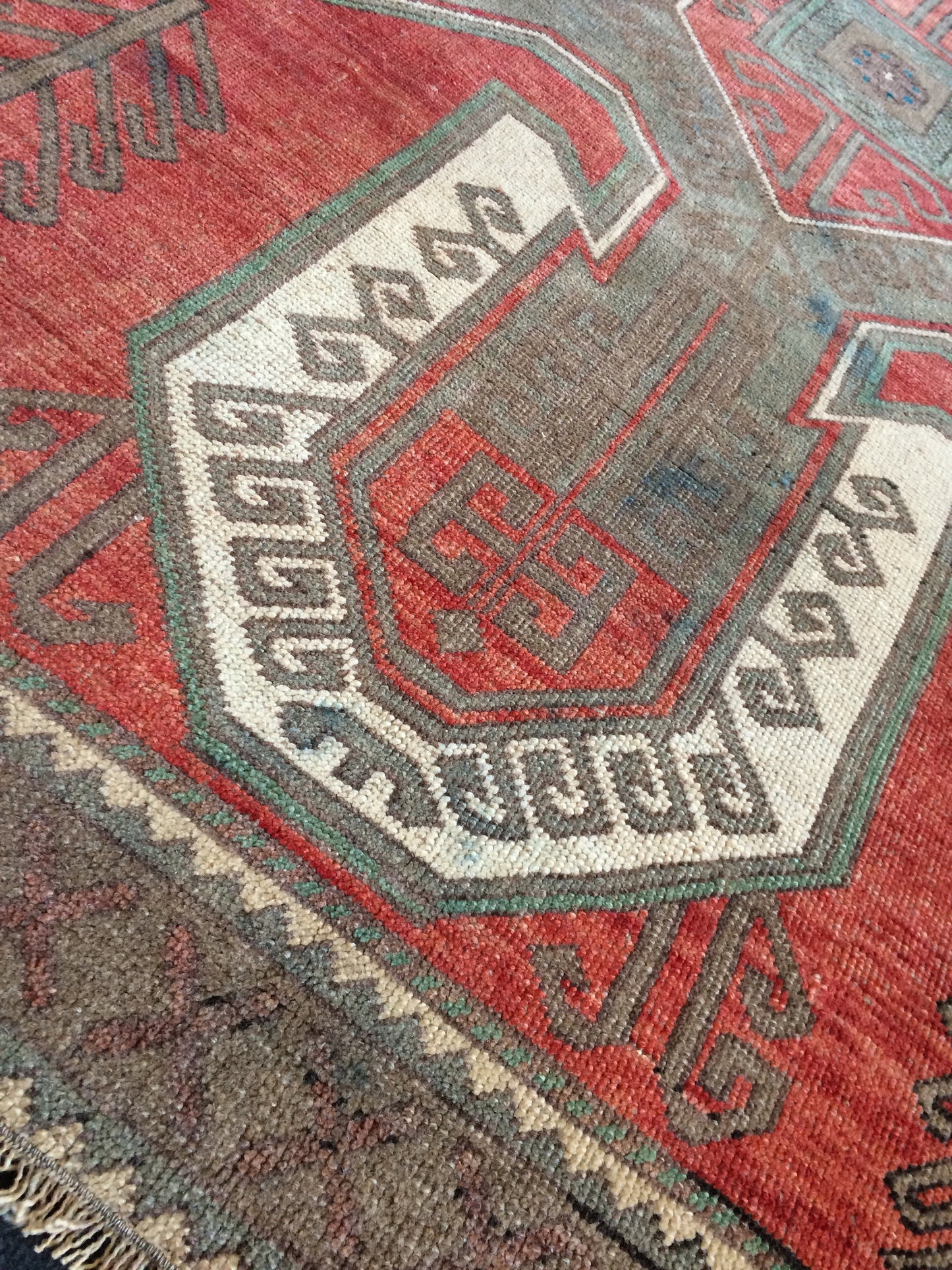 Turkish Rug, Oushak Rug, Oushak Rugs, Farmhouse Rug, Vintage Rug, Hand Made Rug