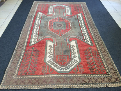 Turkish Rug, Oushak Rug, Oushak Rugs, Farmhouse Rug, Vintage Rug, Hand Made Rug