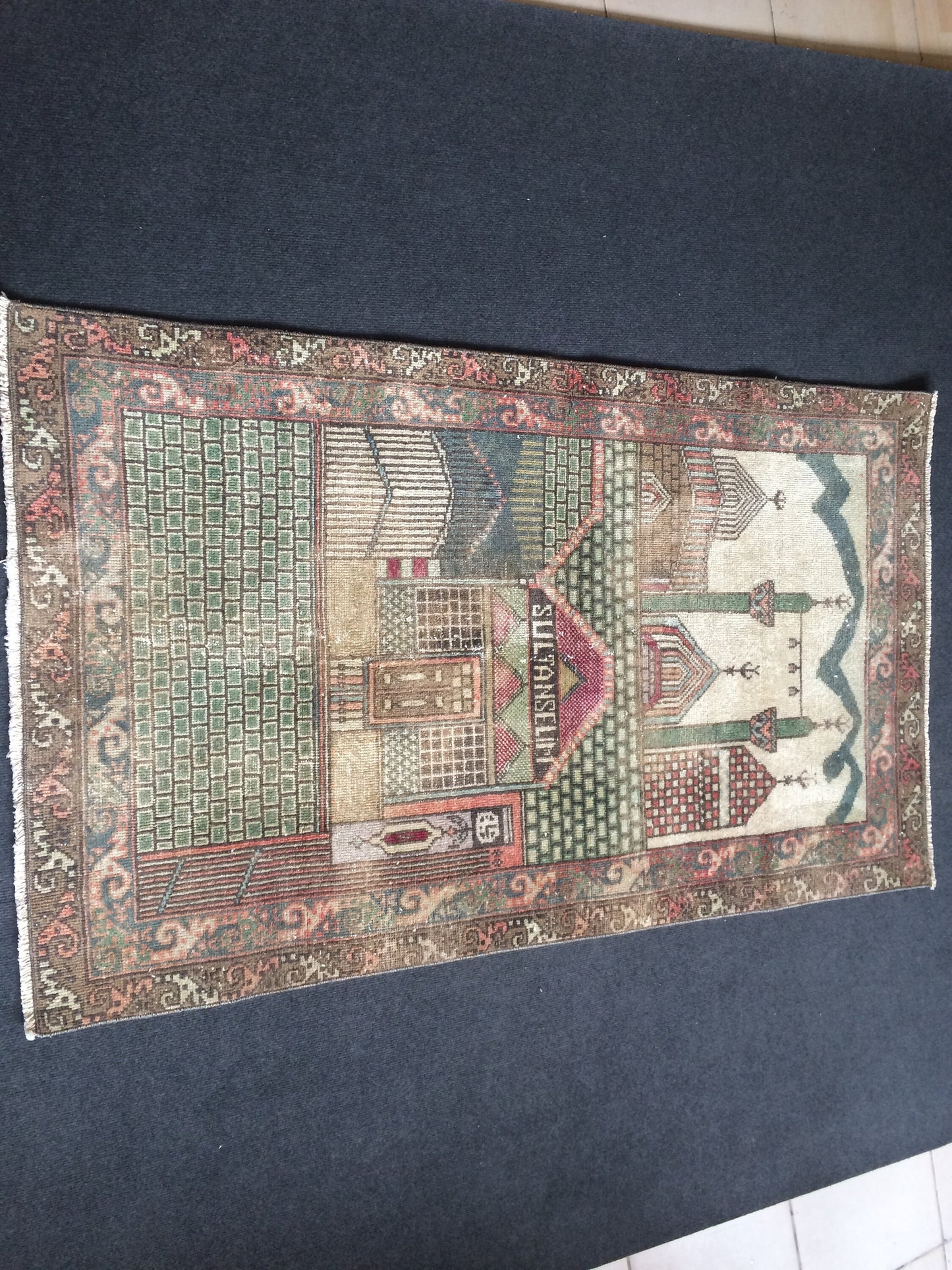 Rugs, Tapestry  Rug, Rumi Turkish Rug, Farmhouse Rug, Vintage Rug, Wool rug