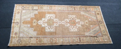 GOLDEN ROD Turkish Rug , VINTAGE Rug, Eclectic Rug, Rustic Rug,Boho Rug, Turkish Rug Farmhouse Rug, Vintage Rug Wool Rug