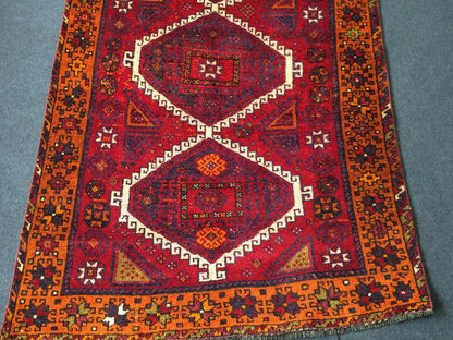 9.8 x 3.9 Persian Runner Rug Turkish Runner Rug Vintage Runner Rug Hallway Runner Rug  Wool Runner Rug Wool Oushak Rug