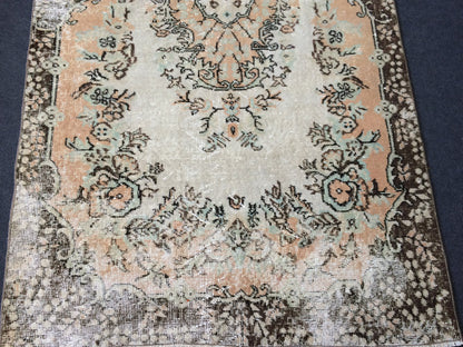 7.2 x 4 Rugs, Hand Made Rug, Oushak Rug, Rustic Rug, Bohemian Rug, Rug Runner, Turkish Rug, Farmhouse Rug, Vintage Rug, Wool rug