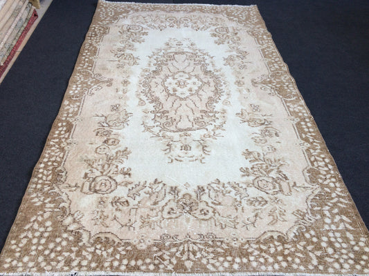 4x7 ft Rugs, Hand Made Rug, Oushak Rug, Rustic Rug, Bohemian Rug, Rug Runner, Turkish Rug, Farmhouse Rug, Vintage Rug, Wool rug