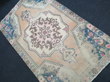 7.2 x 4.2 Turkish Rug, Oushak Rug, Hand Knotted Wool Vintage Rug, Oriental Rug, HandMade Rug 4x7