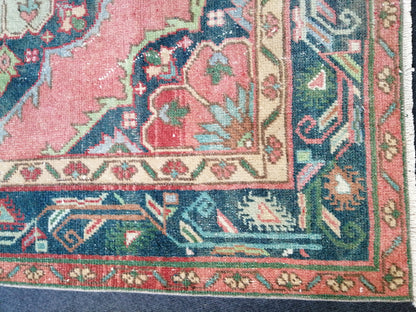Handmade Runner Rug Turkish Runner 4.7 x 11.5 Rug Vintage Runner Rug Hallway Runner Rug Kitchen Runner Rug Wool Runner Rug Wool Oushak Rug