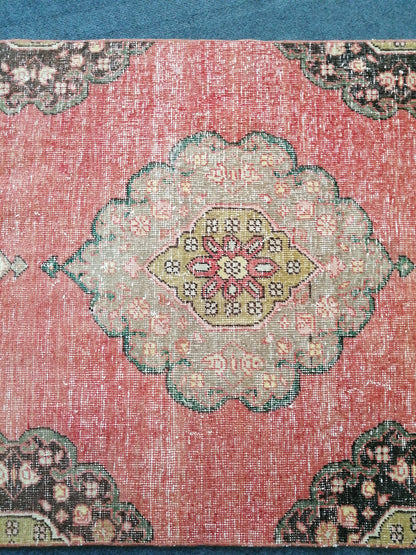13 x 3 Turkish Runner Rug Oushak Runner Rug  Vintage Runner Rug Hallway Runner Rug Kitchen Runner Rug Wool Runner Rug Wool Oushak Rug