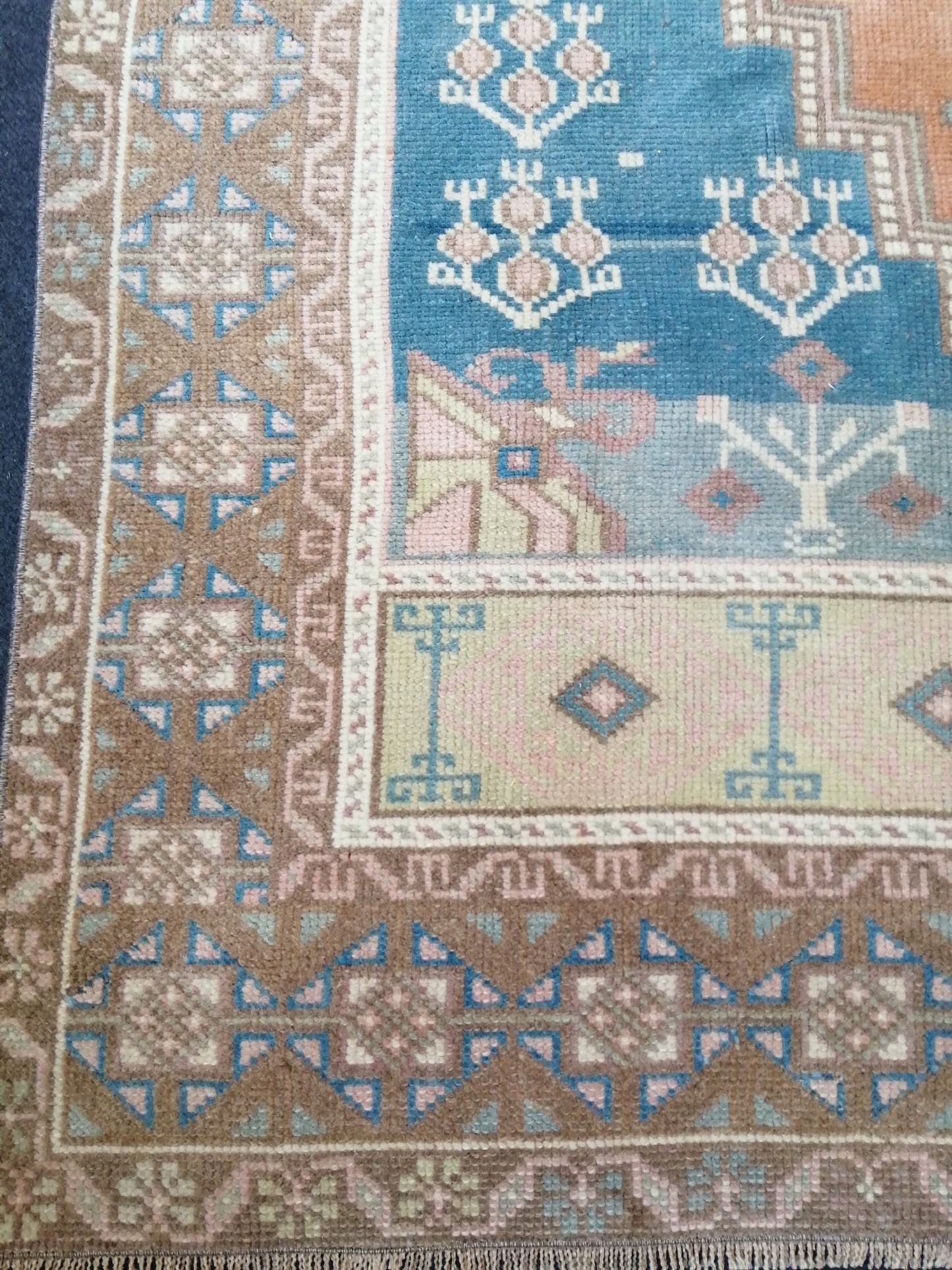 4.6 x 8.2 Wool Rugs  TURKISH HAND MADE Rugs Vintage Turkish Rugs  Anatolian Oushak Rug Turkish Oushak Rug, Vintage Oushak Rug, Wool Rug