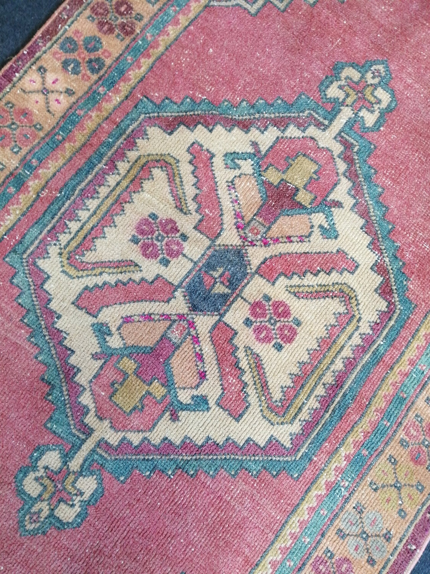 6.2 x 3.5 Rugs, Hand Made Rug, Oushak Rug, Rustic Rug, Turkish Rug, Farmhouse Rug, Vintage Rug, Wool rug