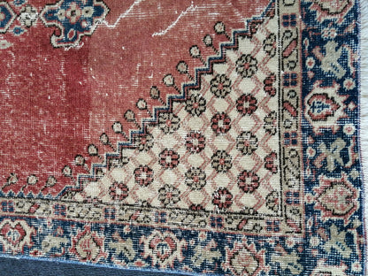 Oushak Rug, Bohemian Rug, Rustic Rug, Antique Rug, Oushak  Rugs, Hand woven Rug, Shabbychic Rug, Traditinal Rug, Living room Rugs, wool Rugs