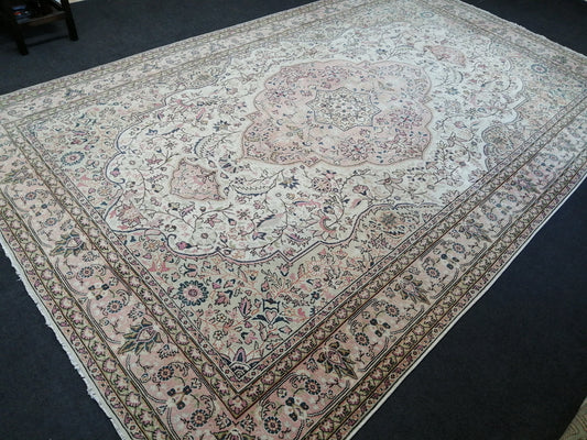 6.7 x 10.7 Large  OUSHAK RUG TURKISH Oushak Rug Vintage Oushak quality Rug Vintage Runner Rug Wool Oushak Rug Hand Made Rugs Vintage  Rug